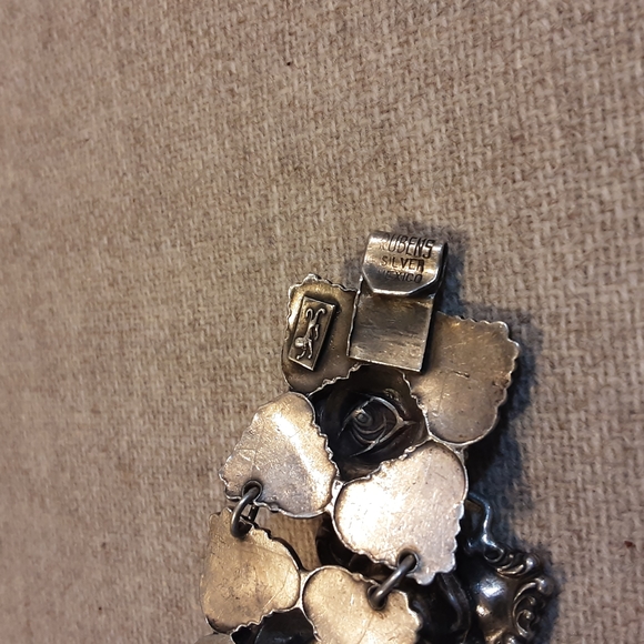 Vintage Spectacular c1940 RUBENS Mexico Rose Bracelet - Picture 7 of 12